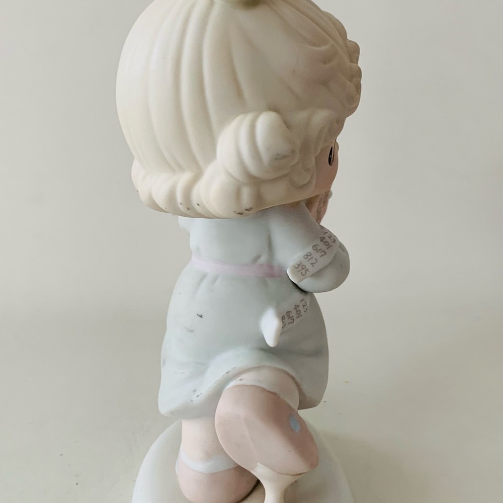 Vintage 1980 Enesco Precision Movements “Lord Help Me Stick To My Job” - Picture 4 of 7